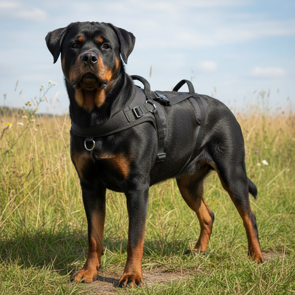 Padded Support Harness With Front and Rear Handles -  Helps Dogs With Mobility Issues